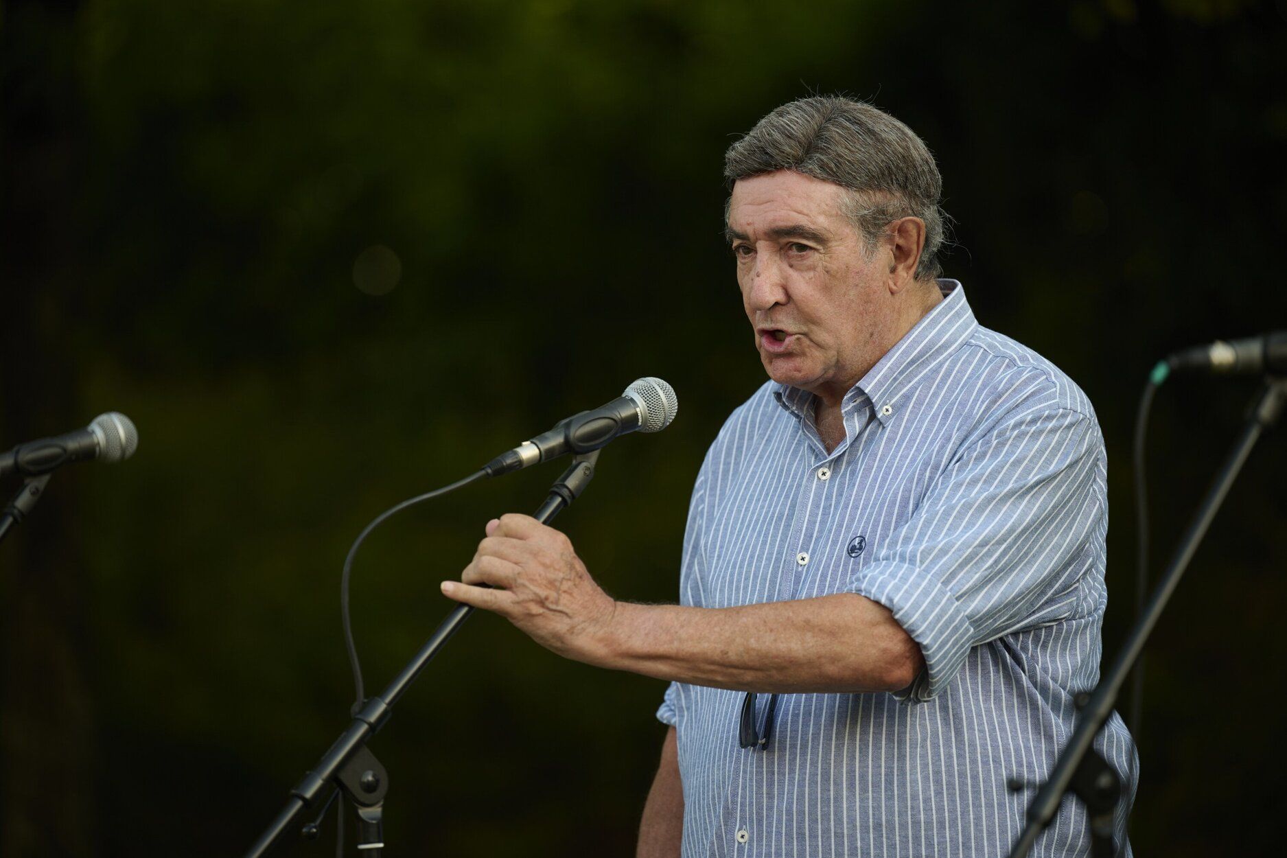 Fotos del homenaje a Casanova en Berriozar en el 25 aniversario de su asesinato por ETA