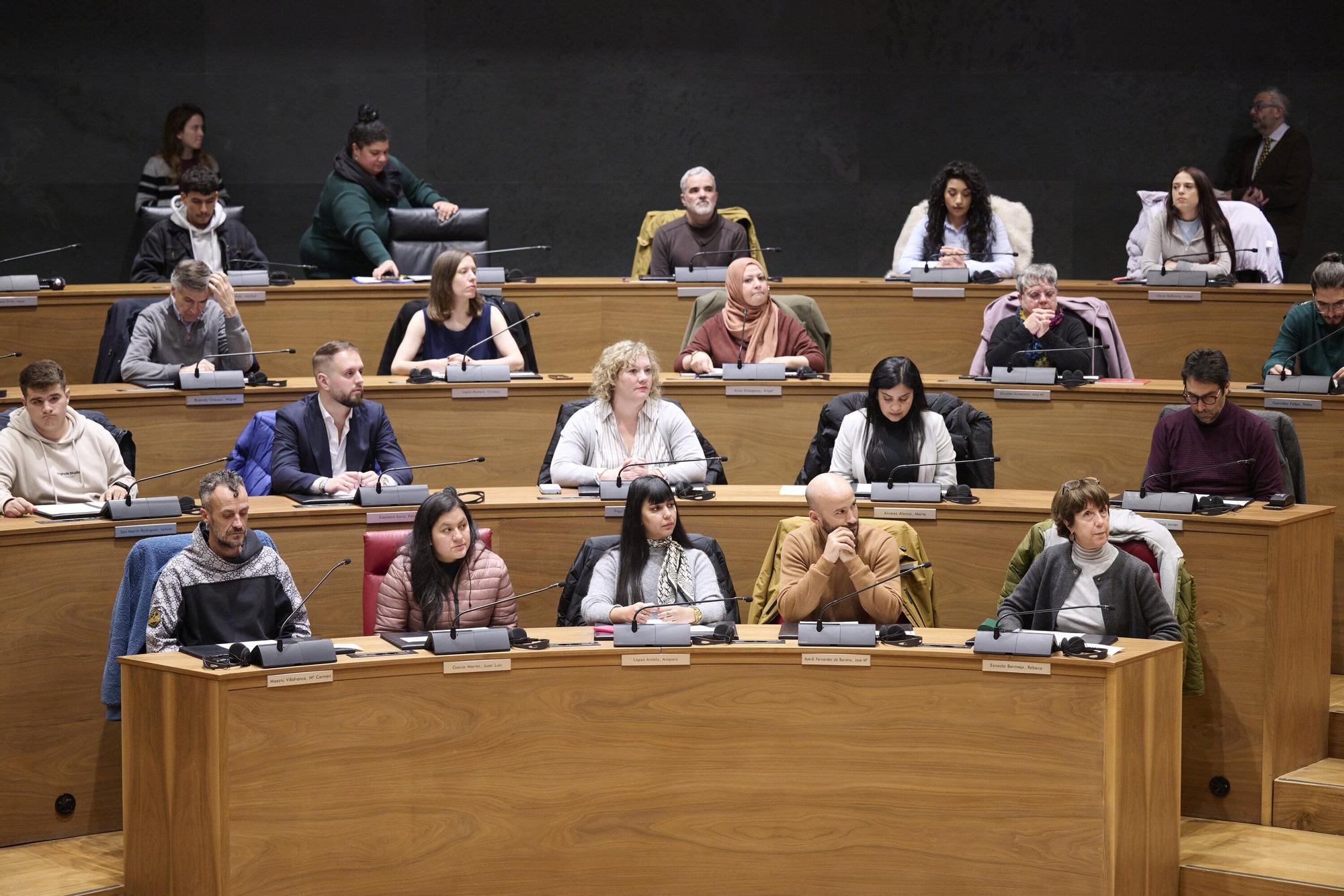 Conmemoración en el Parlamento de Navarra del Día Internacional de los Derechos Humanos
