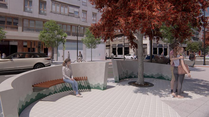 Comienza la última fase de las obras para transformar María Díaz de Haro en un corredor verde