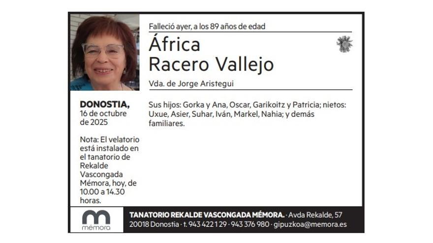 África Racero Vallejo