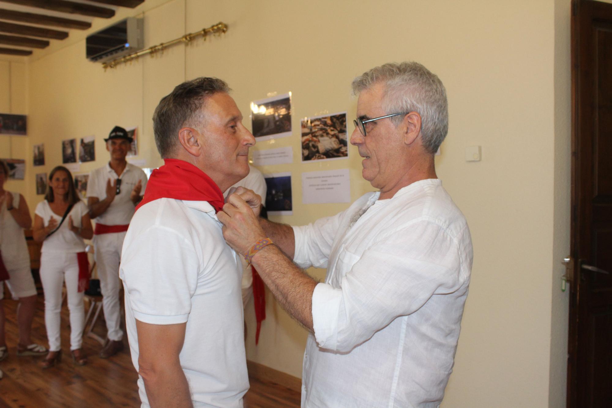 Fotos del inicio de las fiestas de Aibar