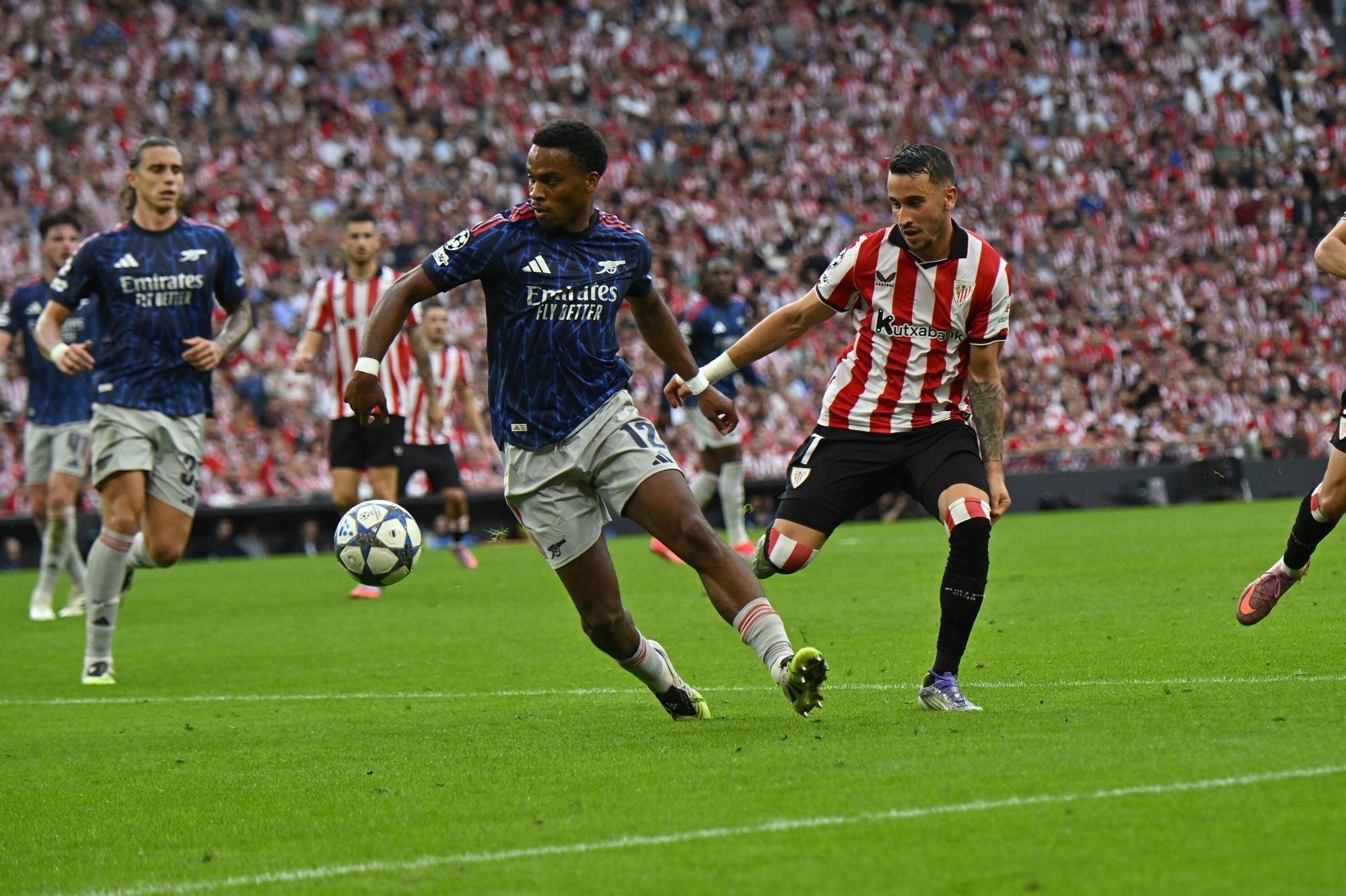 El Athletic-Arsenal, en imágenes