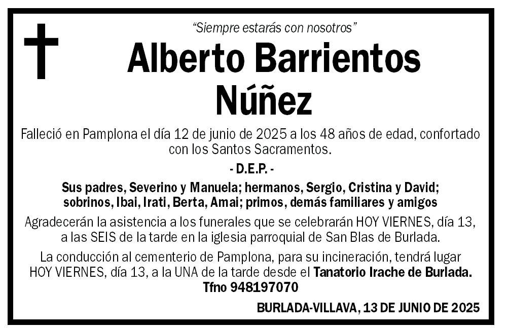 Alberto Barrientos Núñez