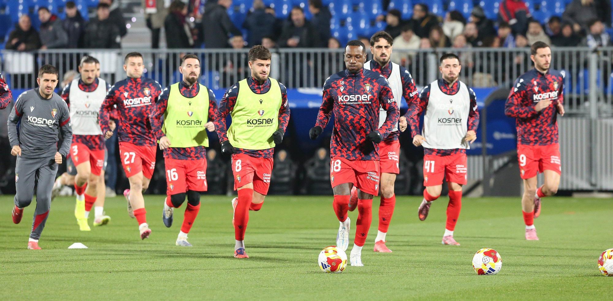 Fotos del CD Ebro - Osasuna en segunda ronda de la Copa del Rey
