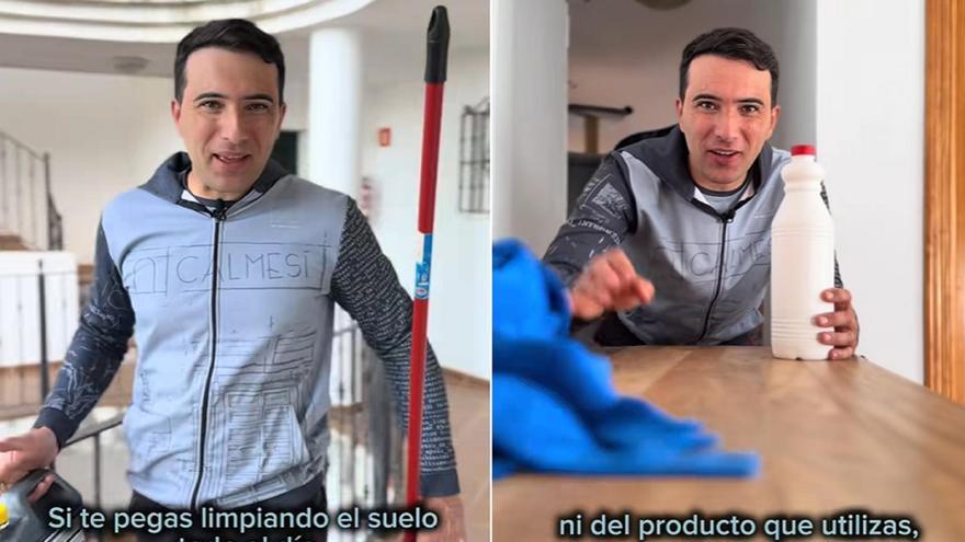 Un albañil revela el truco definitivo para dejar el suelo impecable: "El problema no es la fregona ni el producto"