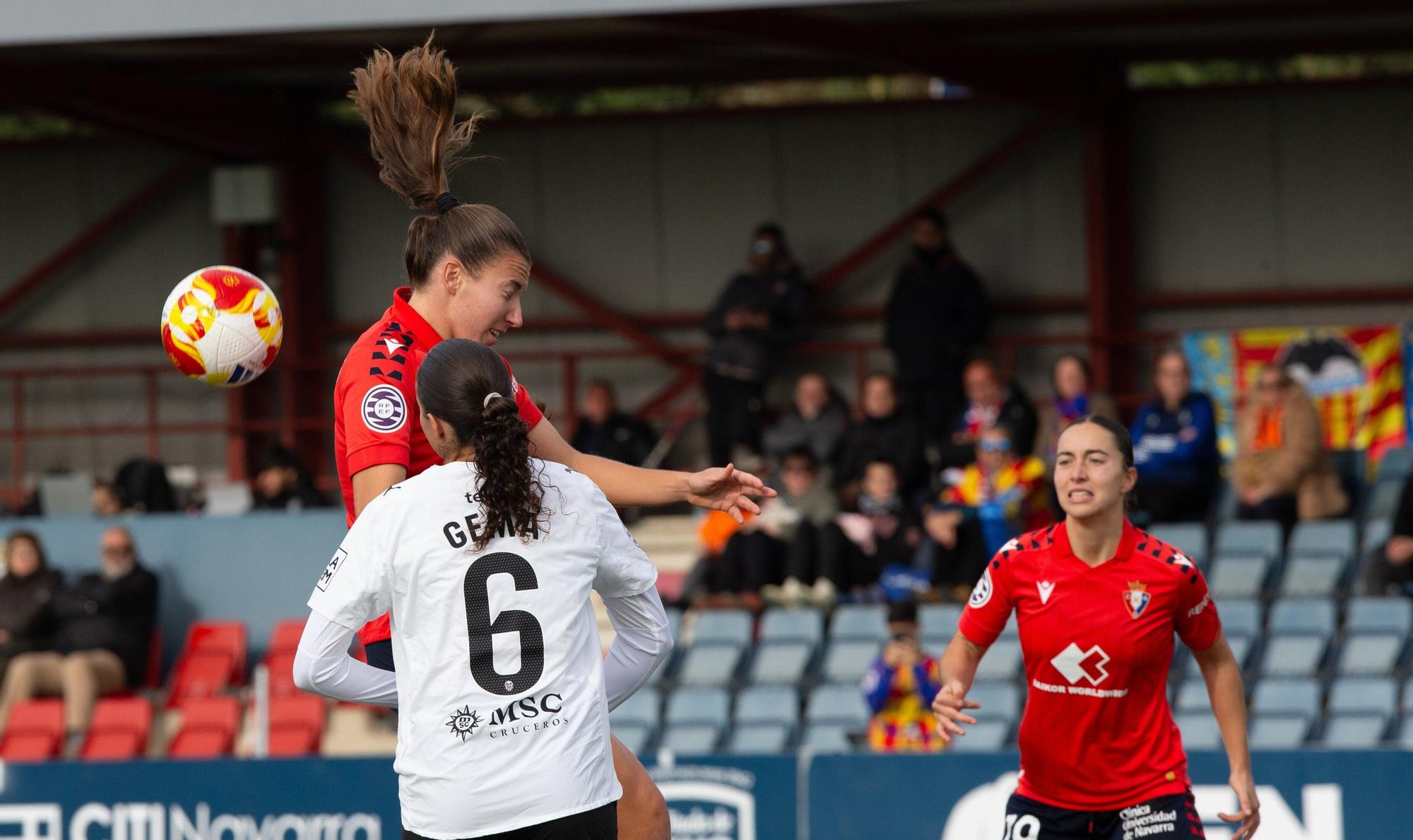 Fotos del Osasuna Femenino - Valencia W en Tajonar