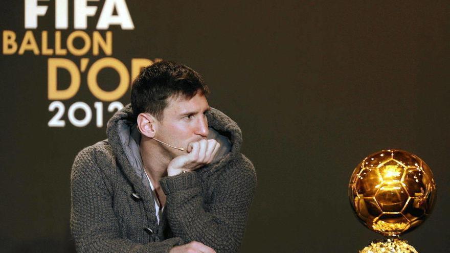Messi encadena su cuarto Balón de Oro