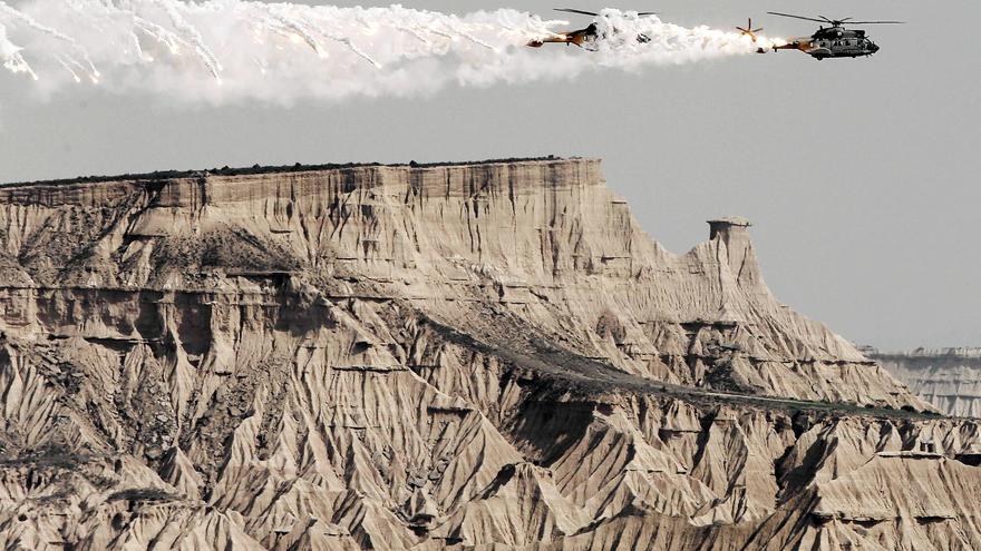 La Junta de la Comunidad de Bardenas Reales ha cobrado más de 200 millones del Ejército desde 1951