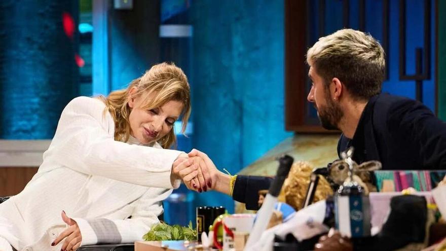 La actriz Najwa Nimri sentencia a Pablo Motos en ‘La Revuelta’ por su veto en ‘El Hormiguero’: “Creo que esta temblando”