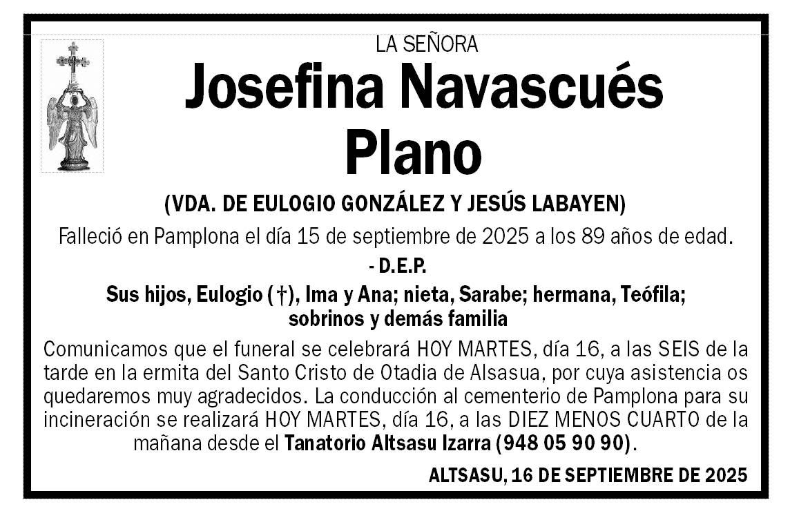 Josefina Navascués Plano