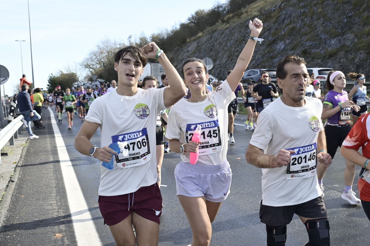 La Behobia, a su paso por Gaintxurizketa