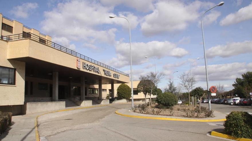 Fachada del Hospital Reina Sofía de Tudela.