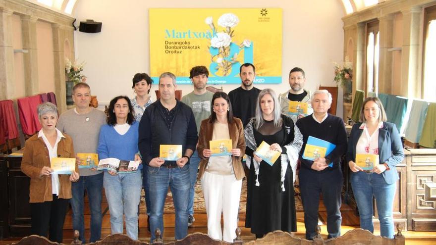 1937an herria suntsitu zuten bonbardaketak oroituko ditu Durangok