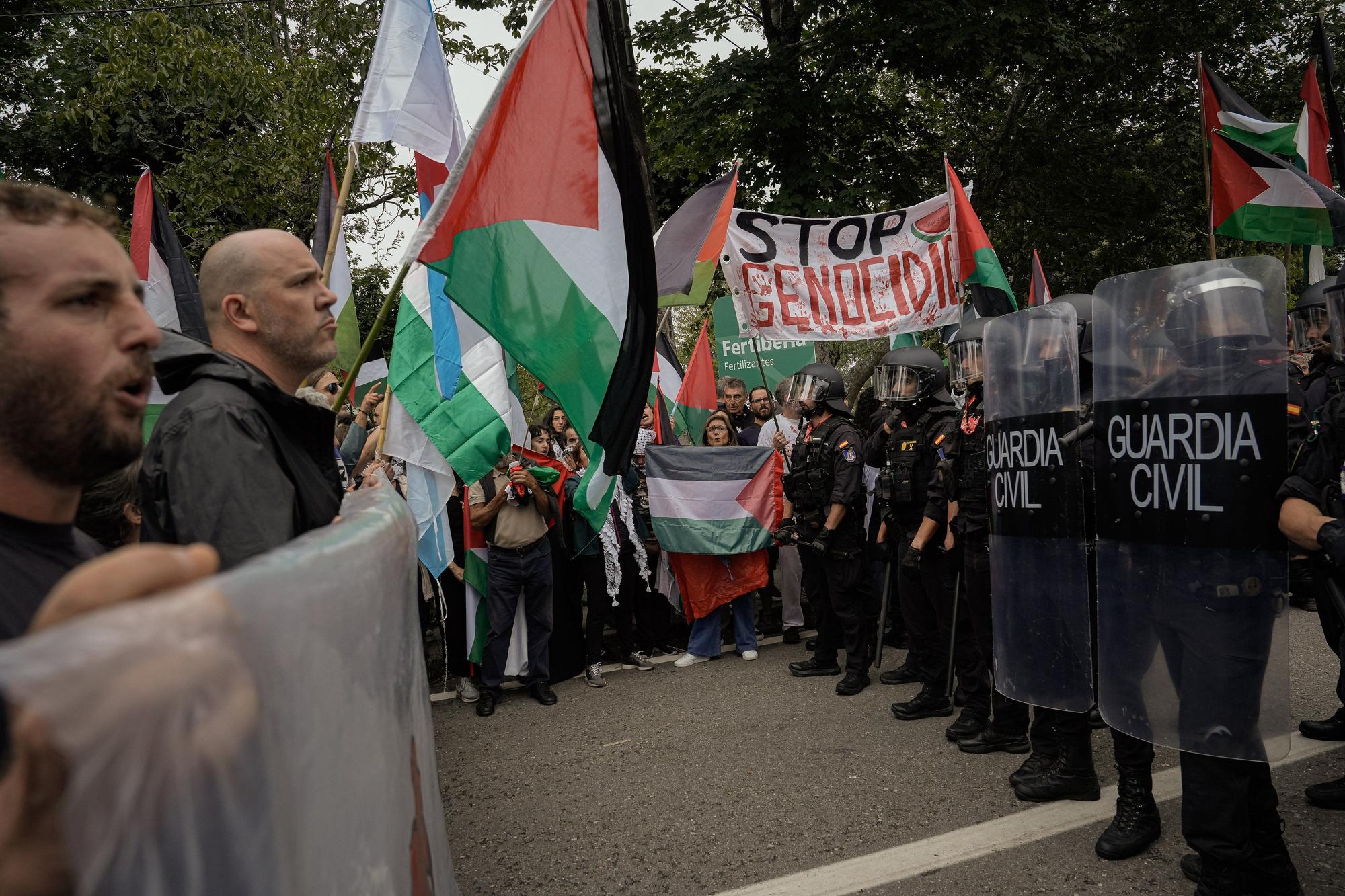 Israel arrastra a la Vuelta: de nuevo se corta una etapa