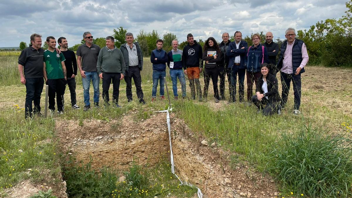 Participantes en Olite.