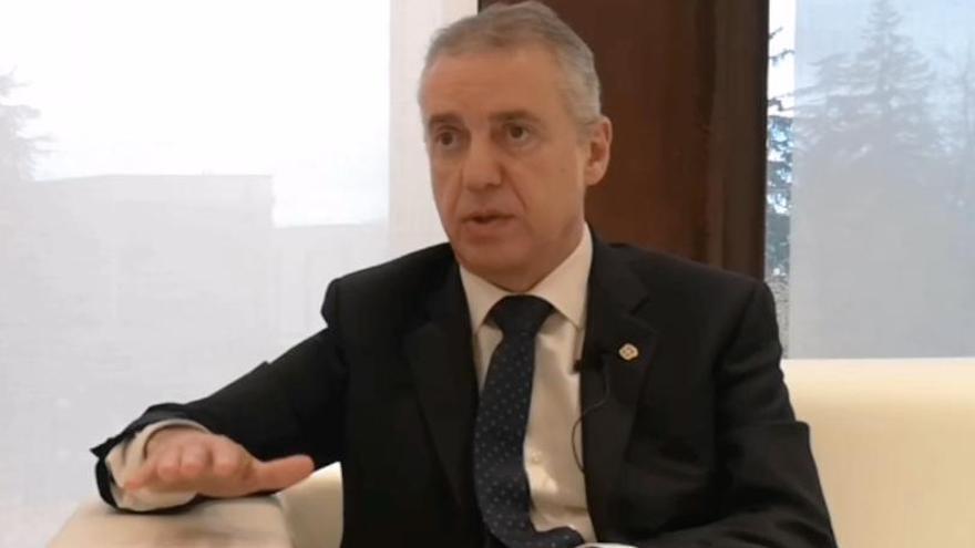 Urkullu, sobre el impuesto a los ricos: “Hay que insistir al Gobierno español en que aquí tenemos nuestro propio régimen fiscal”