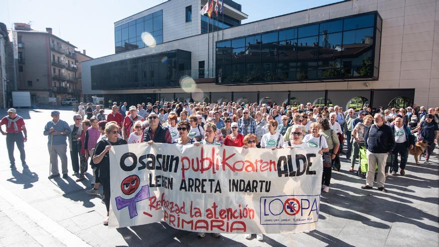 “La situación del ambulatorio de Lasarte-Oria ha mejorado, pero no bajaremos la guardia”