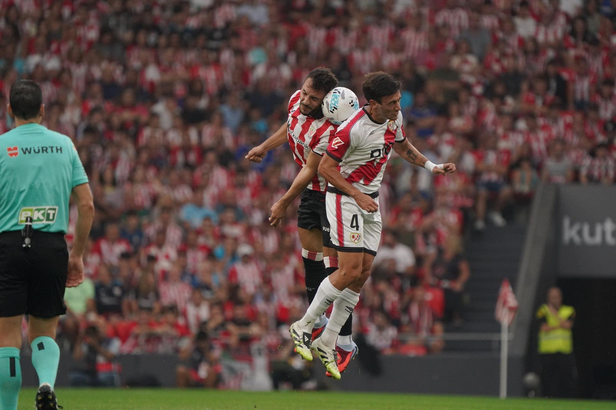 El Athletic - Rayo Vallecano, en imágenes