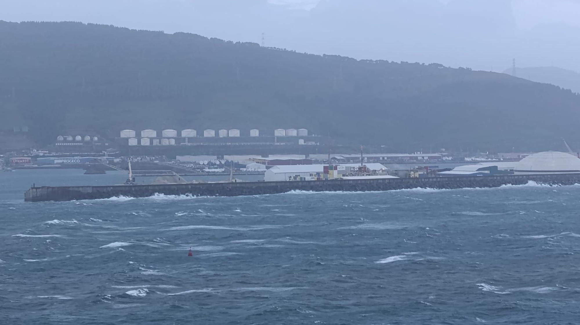 La borrasca Benjamín provoca incidencias en Bizkaia