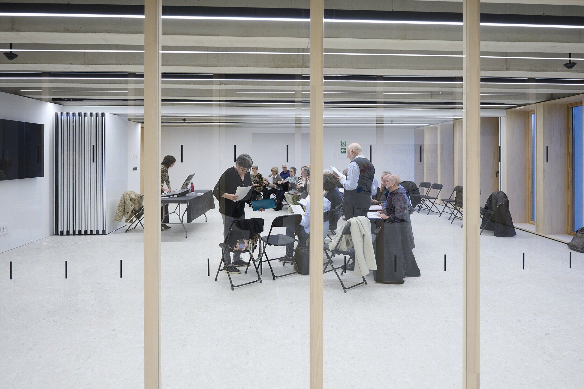 Imágenes de la inauguración del Civivox Pompelo