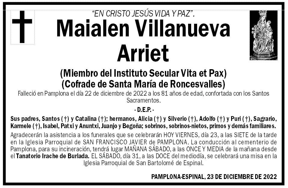 Maialen Villanueva Arriet