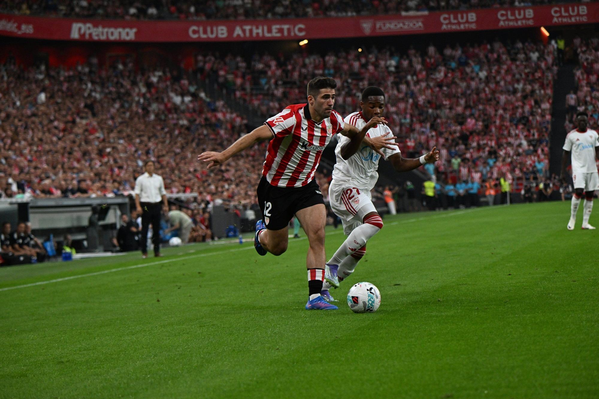 El Athletic-Sevilla, en imágenes
