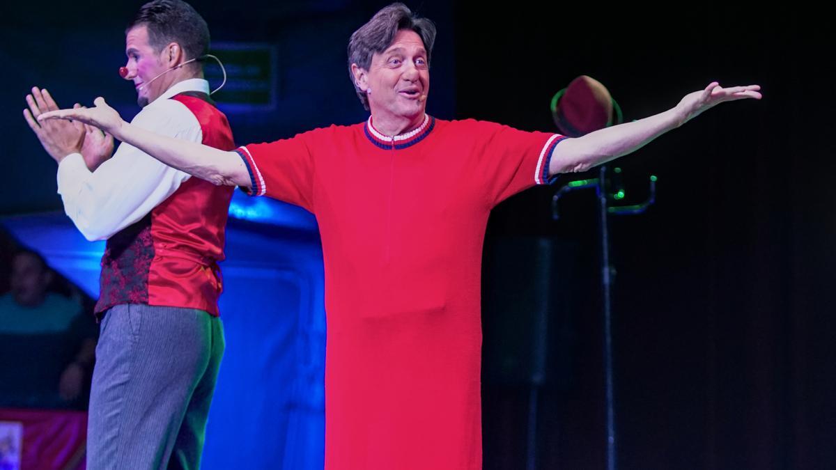 Rody  Aragón,  estrella del circo