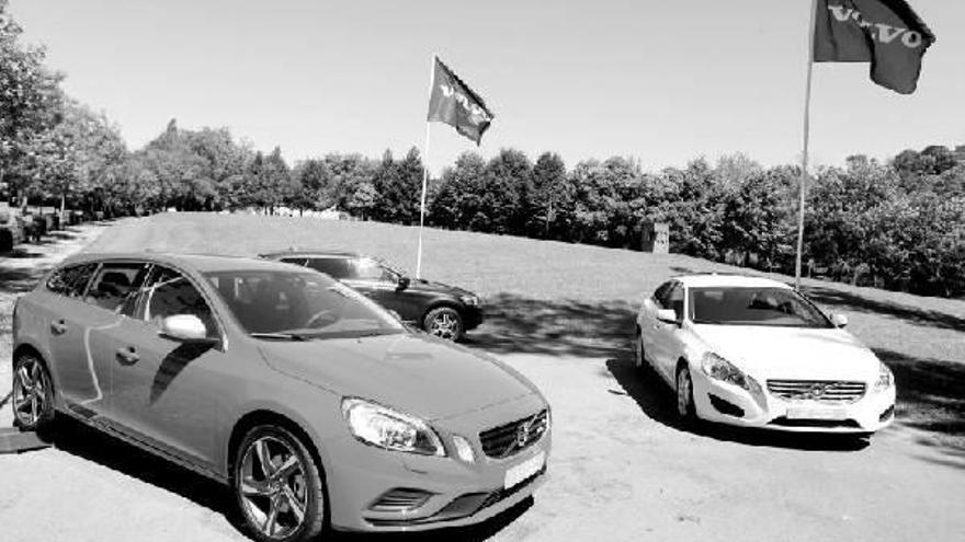 Volvo quiso mostrar toda su gama junto a los últimos modelos.