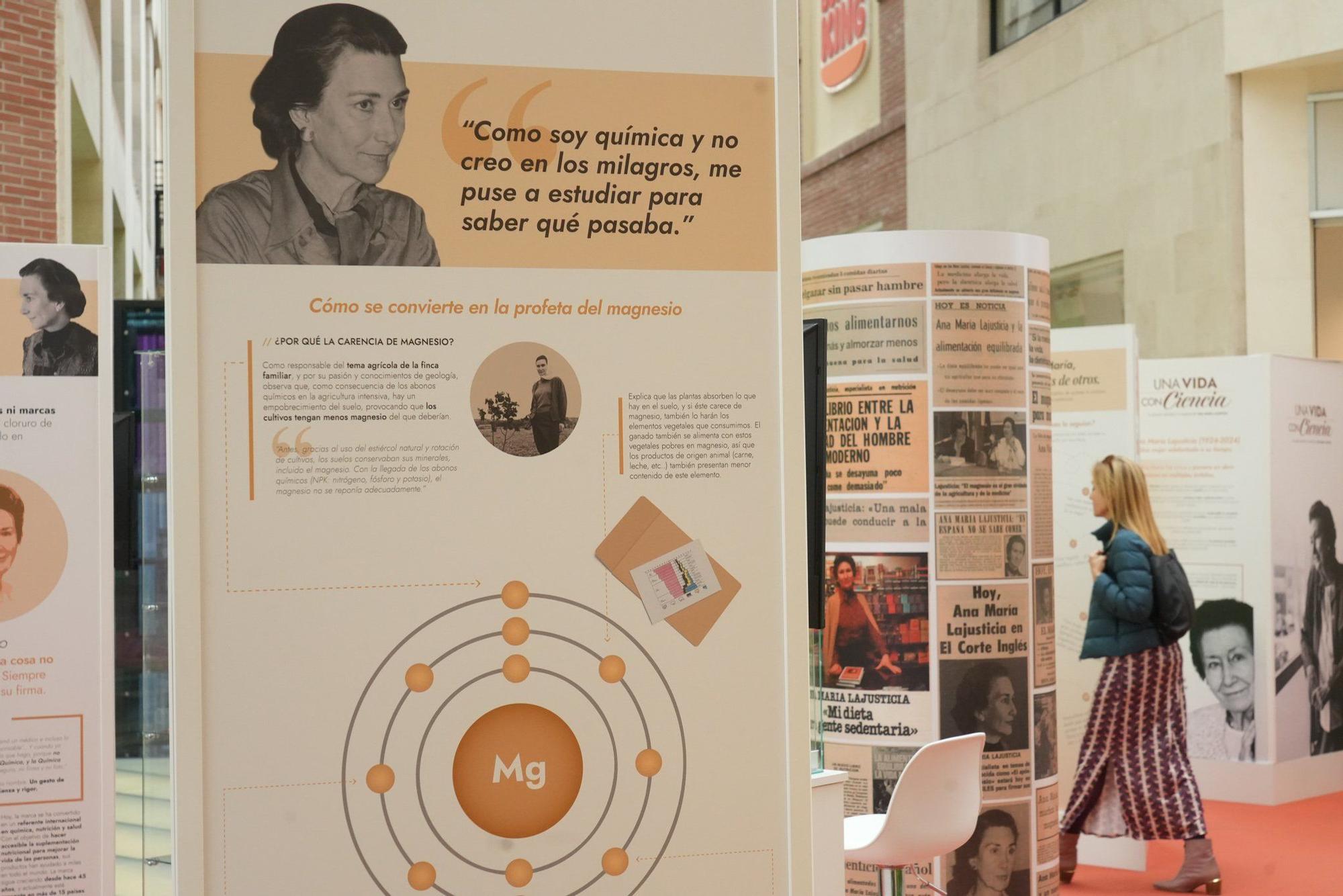 En imágenes: Bilbao recuerda a la pionera Ana María Lajusticia