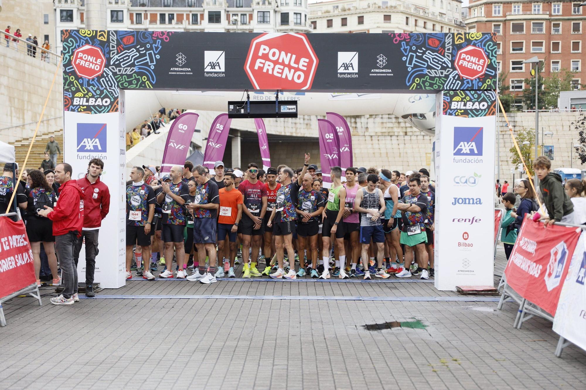 En imágenes: Bilbao corre por las víctimas de los accidentes de tráfico