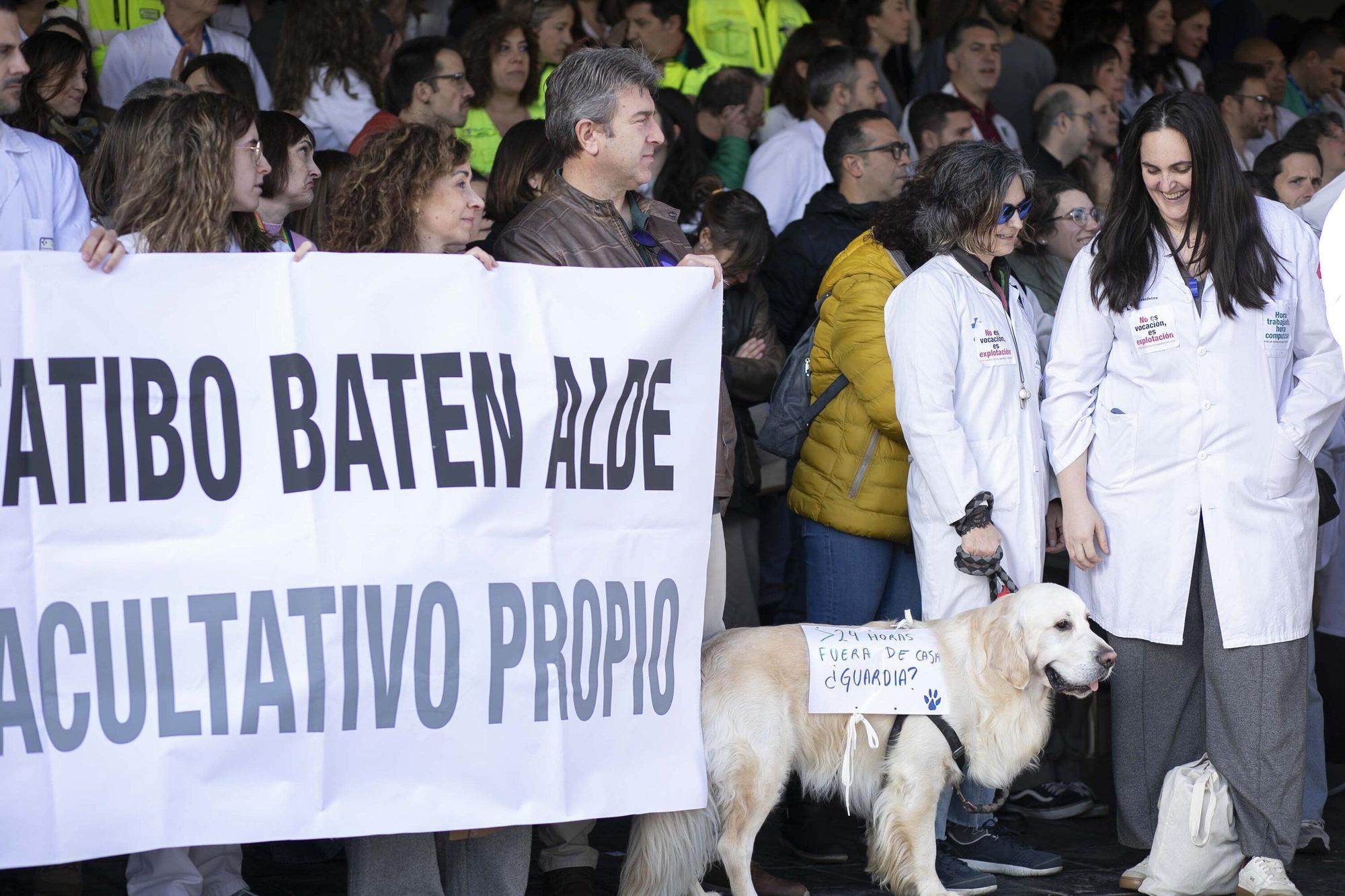 Los médicos de Gasteiz se movilizan por un Estatuto propio
