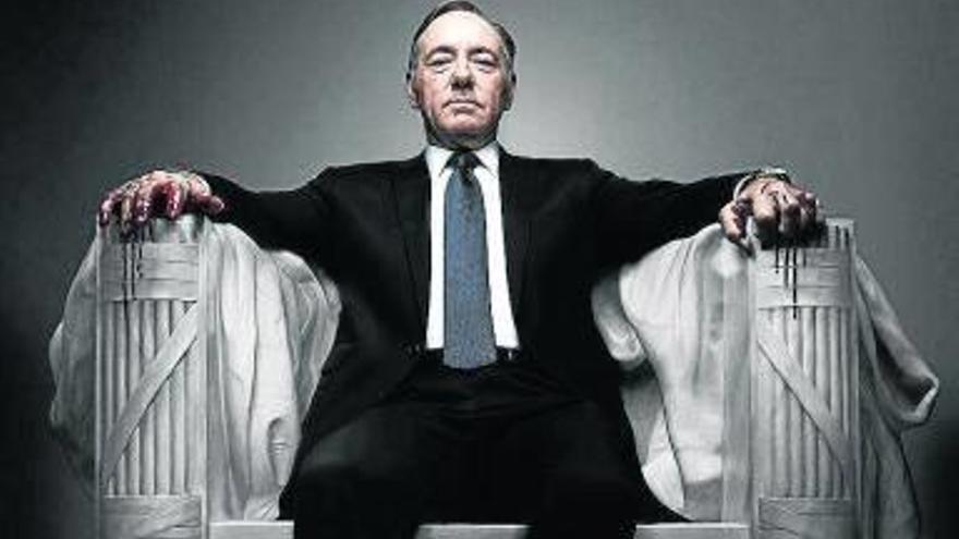 La serie de Internet &#039;House of cards&#039; concurre por primera vez a los Emmy