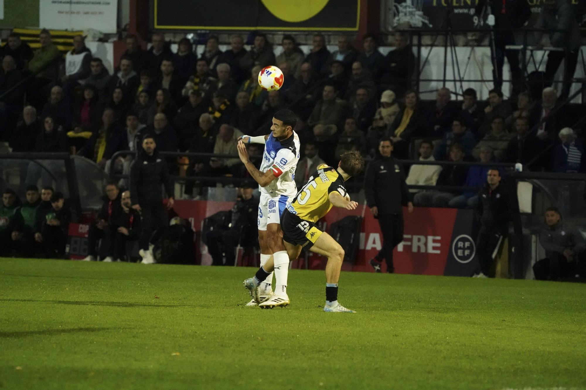 El Portugalete-Alavés, en imágenes
