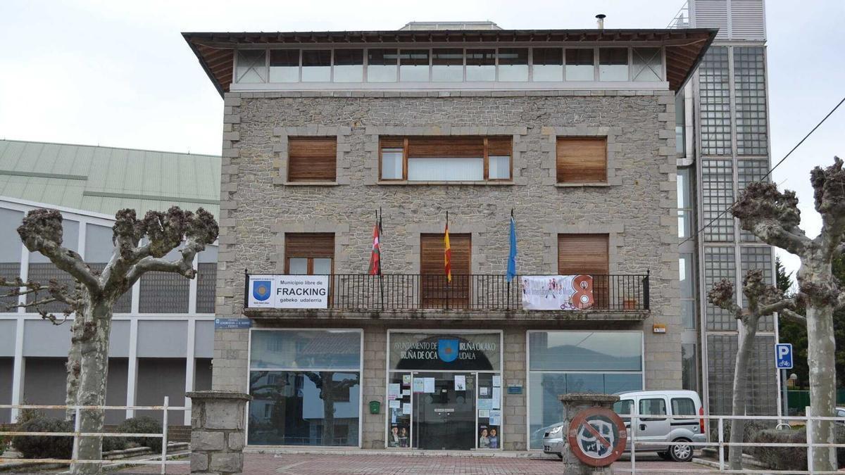 Exterior del Ayuntamiento de Iruña Oka