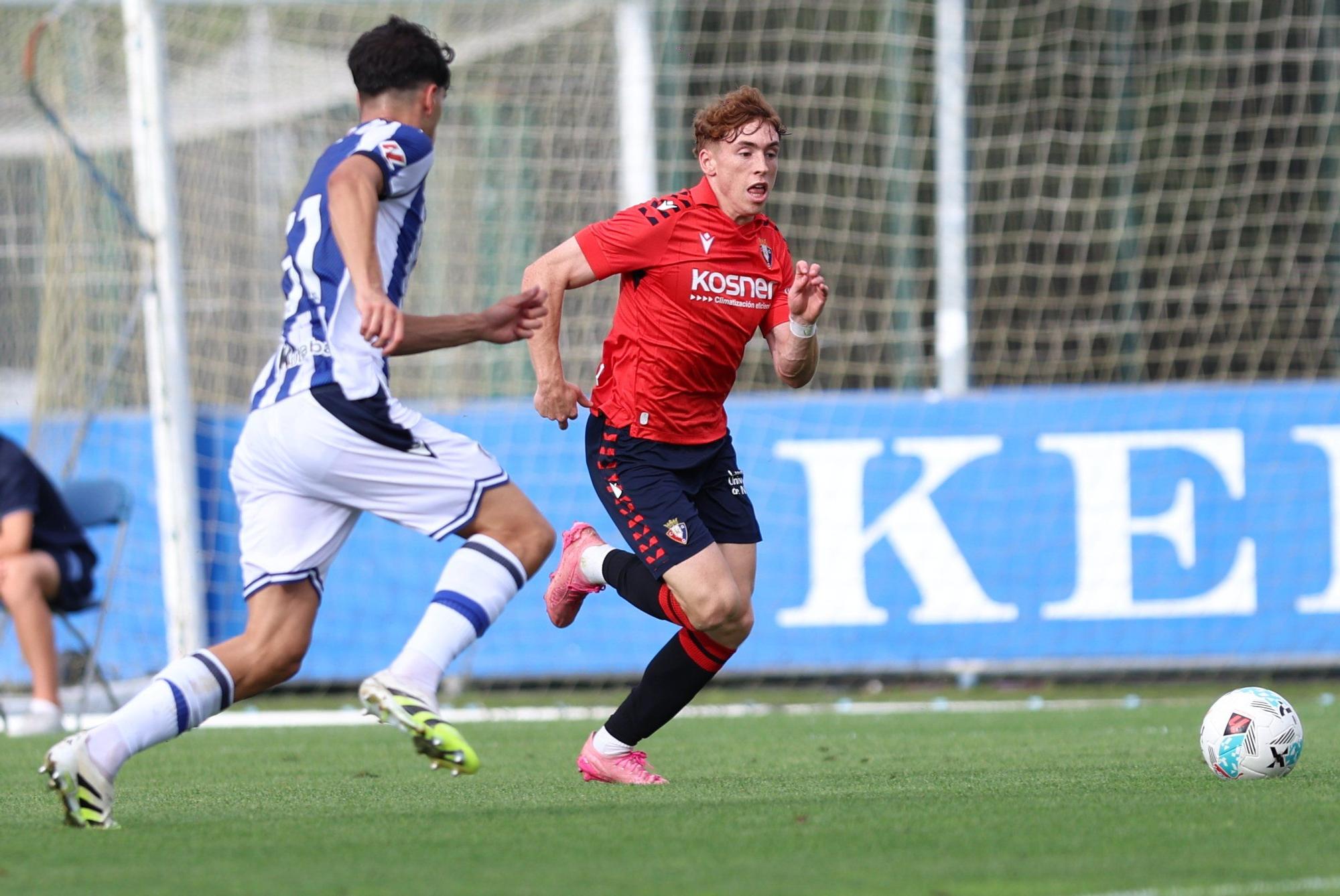 Amistoso de Osasuna en Zubieta
