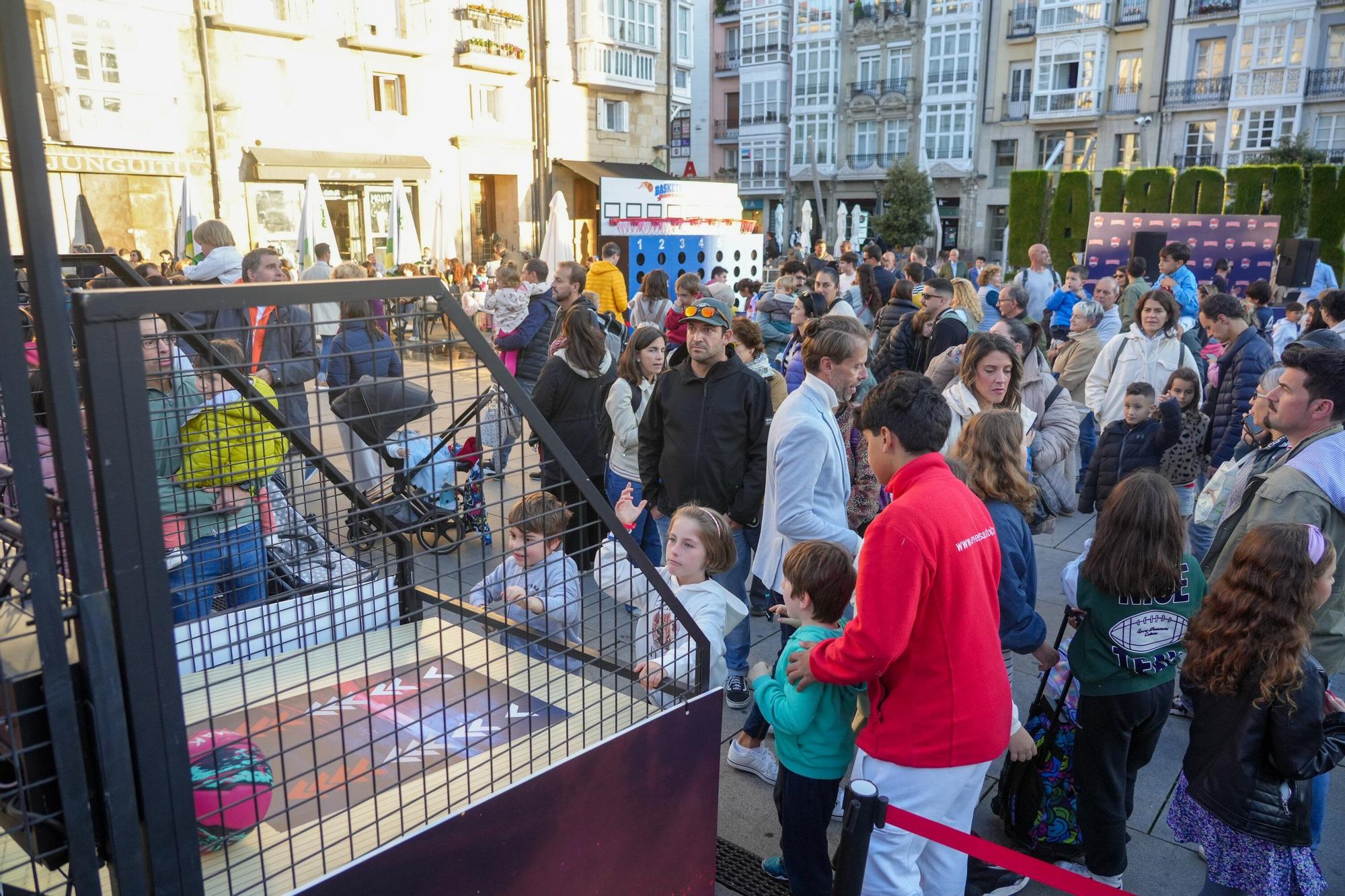 En imágenes: La gran fiesta del Baskonia se celebra en la Virgen Blanca