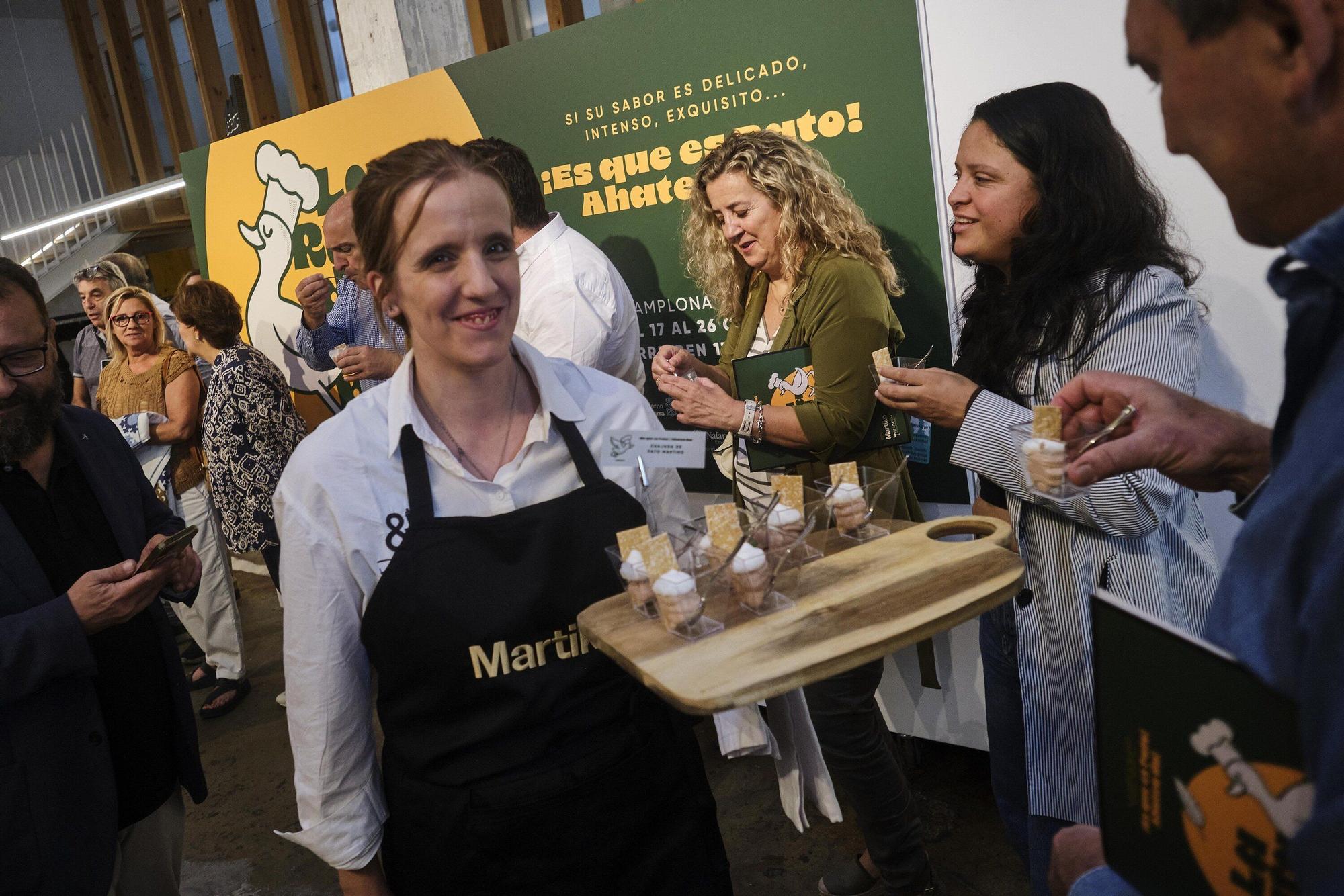 La ruta del pintxo pato: presentación y degustación de pinchos en la Fábrica de Gomas