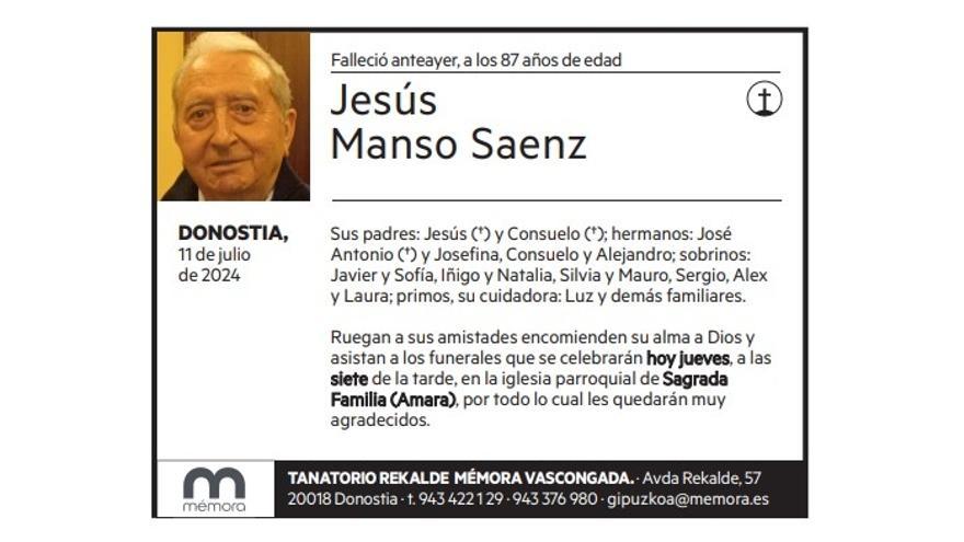 JESUS MANSO SAENZ