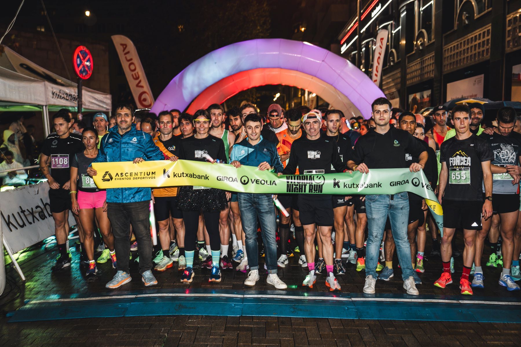 Las mejores imáganes de la Giroa Veolia Vitoria Night Run