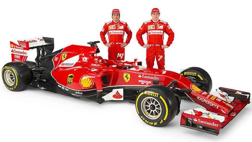 Ferrari presenta el F14 T que pilotarán Alonso y Raikkonen