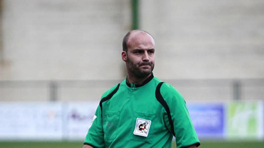 Felipe Martínez Quiroga, en un partido. Felipe Martínez Quiroga, en un partido.