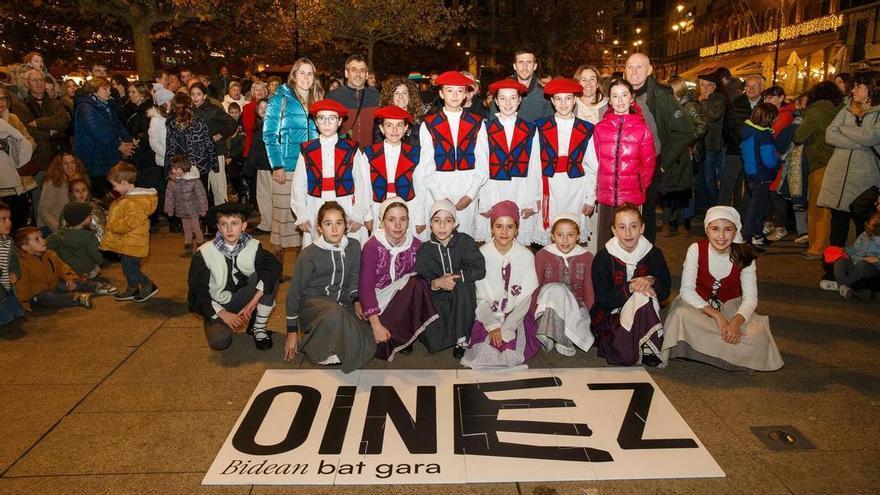 La tienda del Oinez abre sus puertas en el ‘salón de estar’ de Iruña hasta el 8 de enero