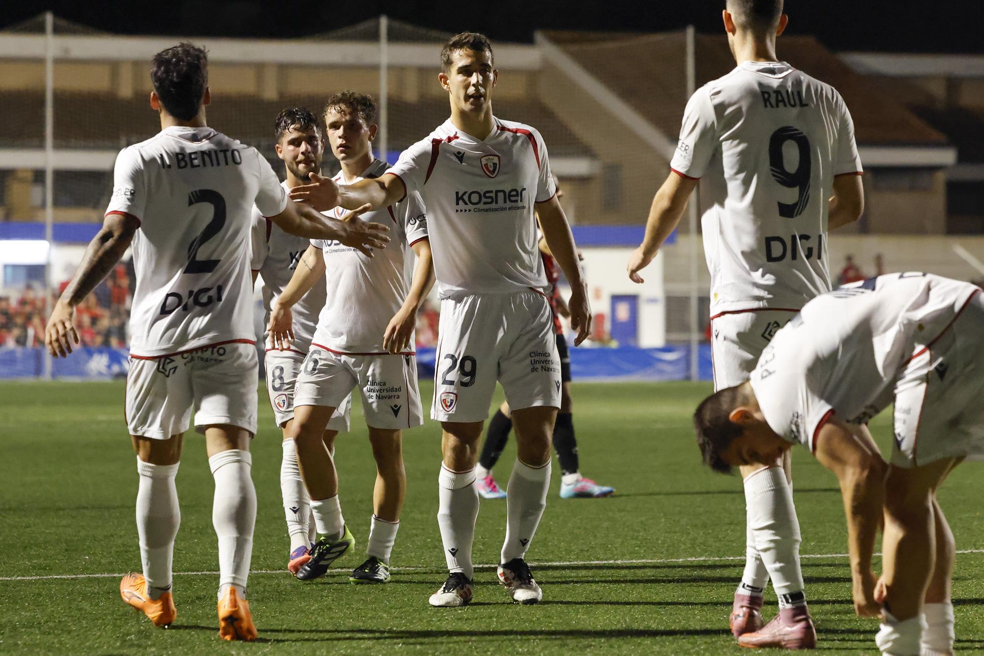Fotos del partido de Copa del Rey Sant Jordi-Osasuna