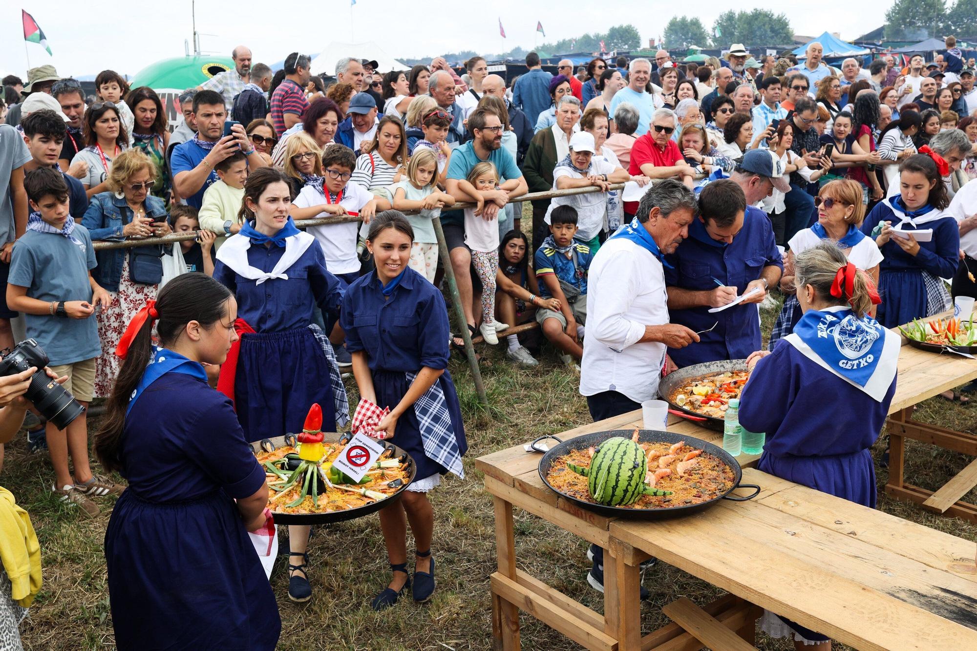 En imágenes: Getxo celebra sus Paellas de Aixerrota