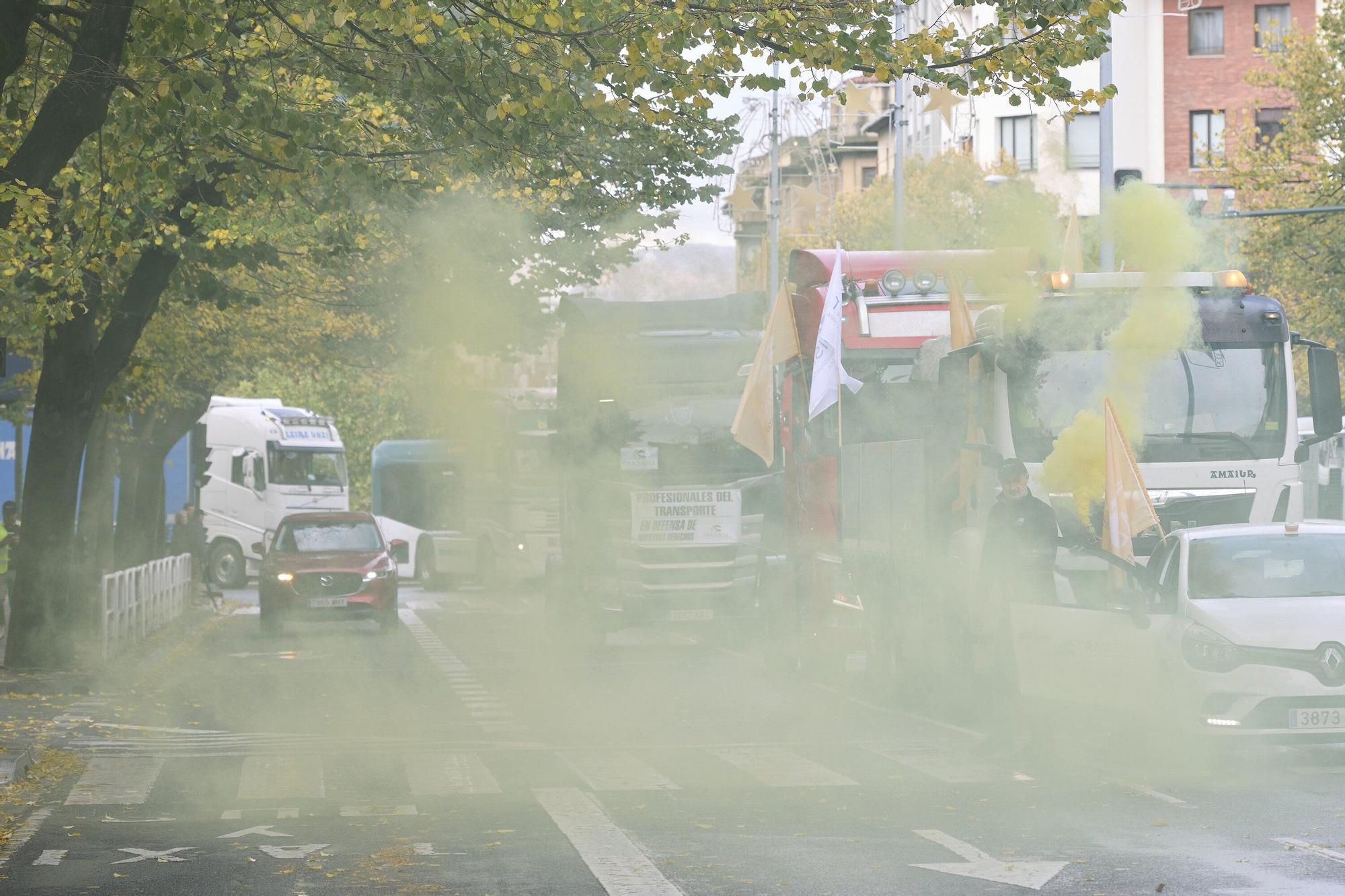 Fotos de la camionada en Pamplona (sábado 8 de noviembre de 2025)
