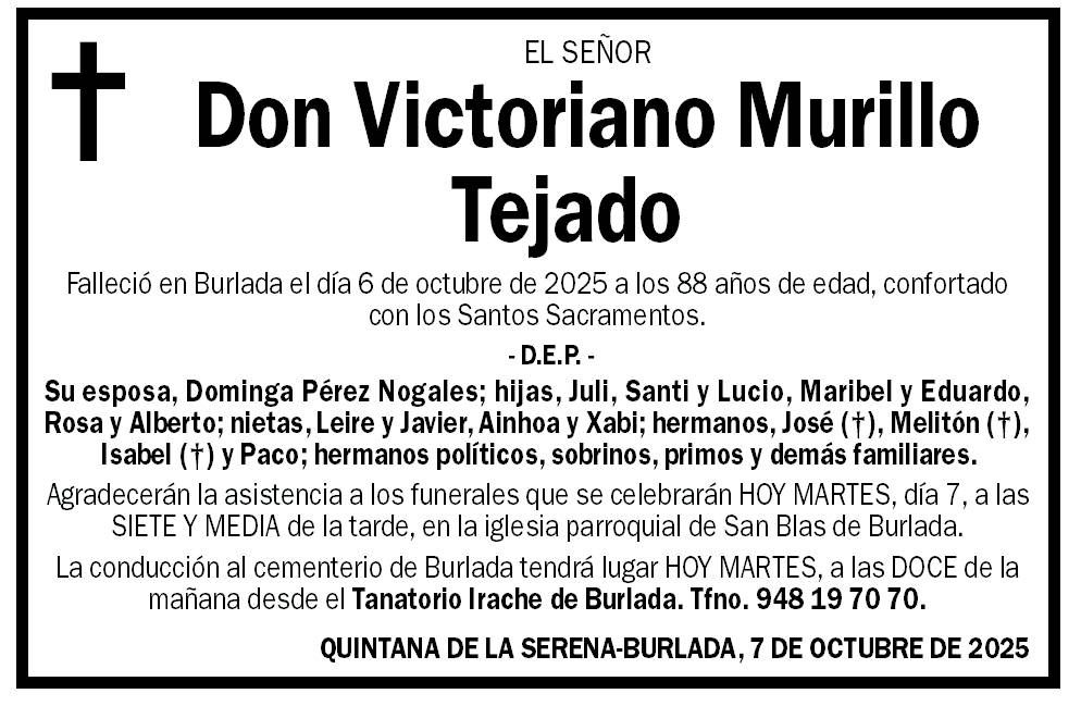 Victoriano Murillo Tejado