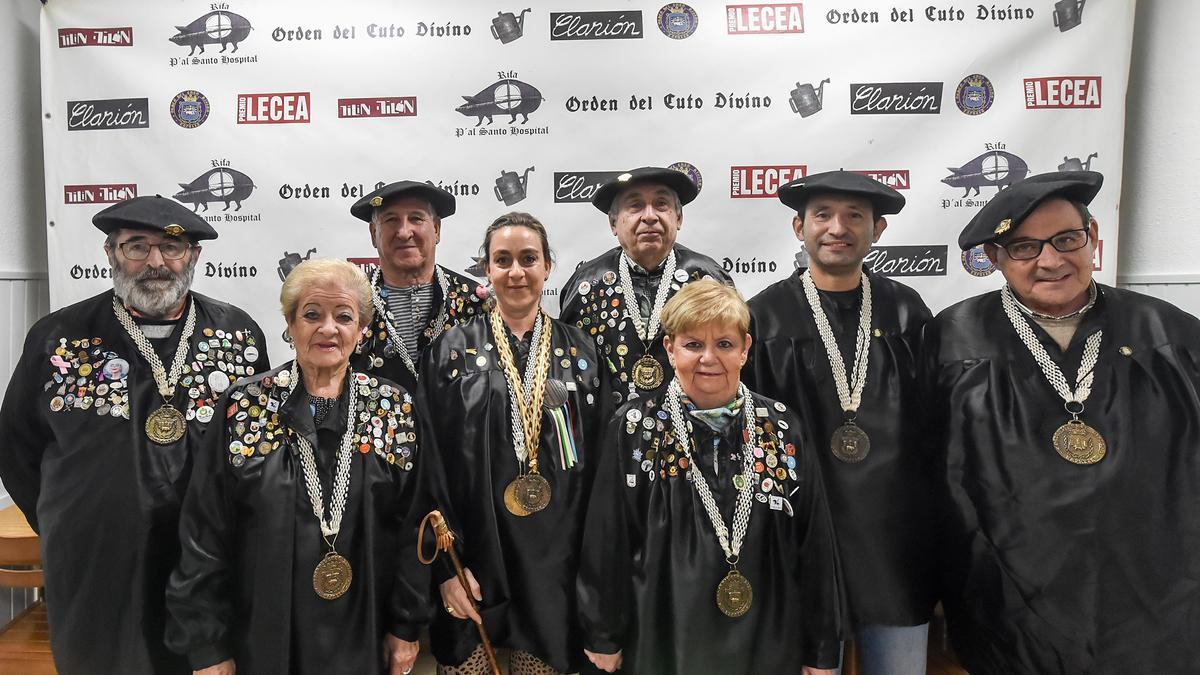 Nueva junta directiva de la Orden del Cuto Divino, con Cristina Azcona como primera mujer Cutera Mayor en la historia.