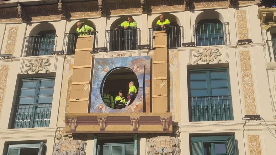 Tudela se prepara para la Bajada del Ángel