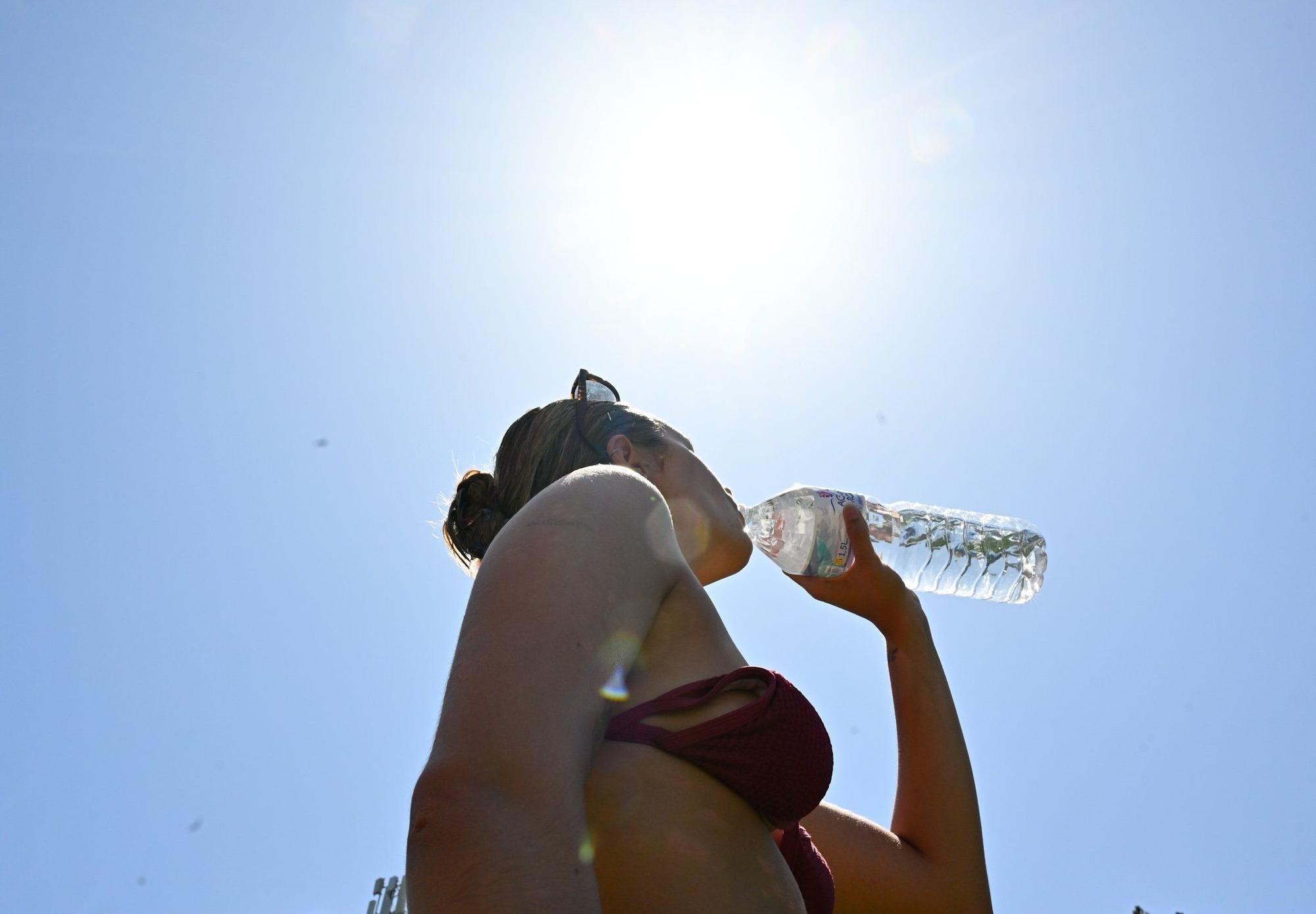 En imágenes: Bilbao supera los 40ºC el sábado