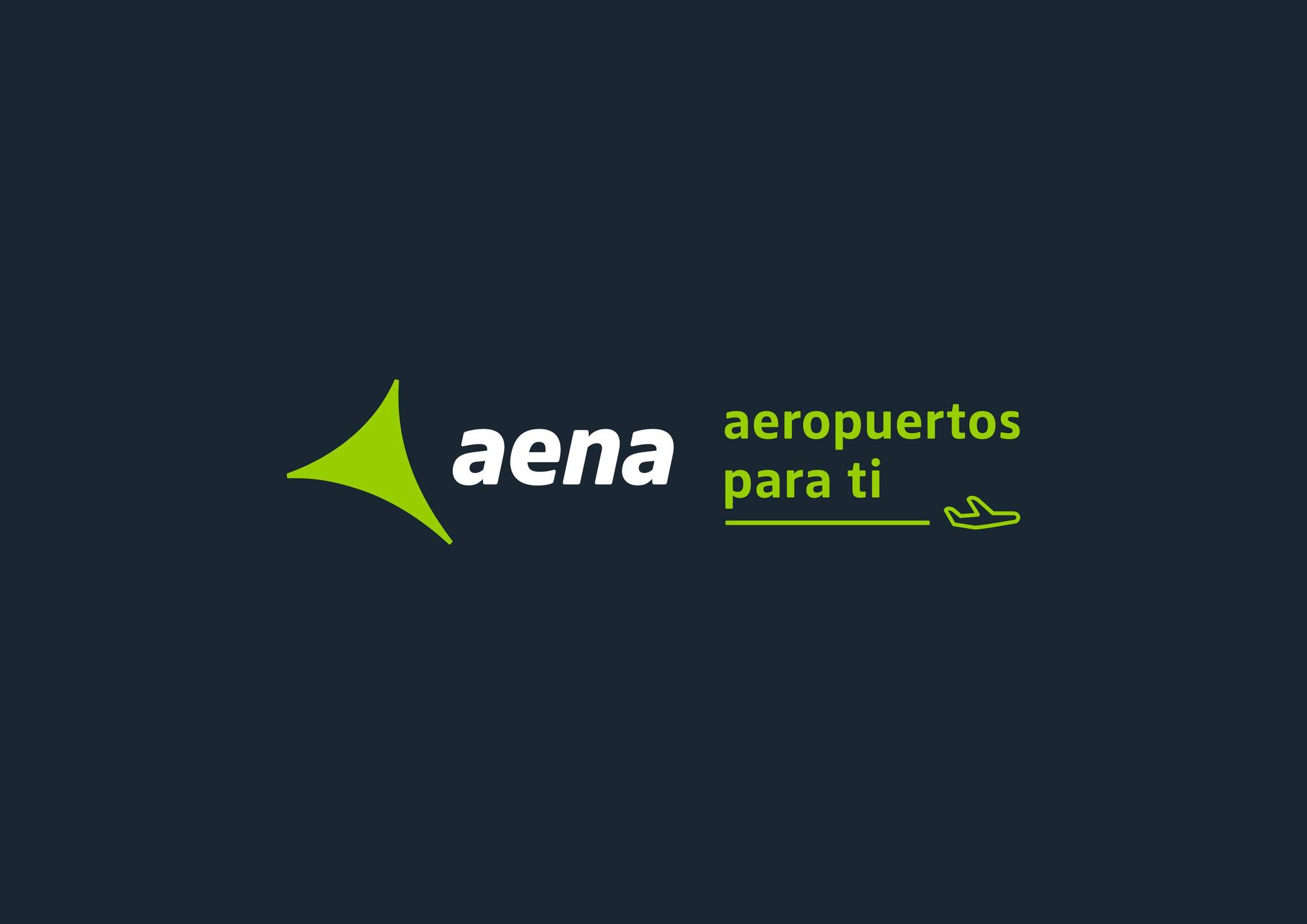 Logotipo de Aena